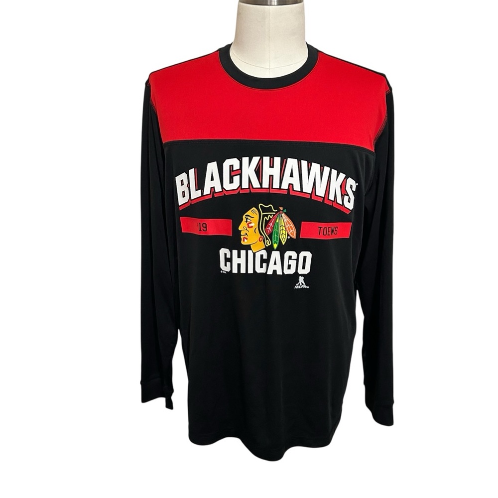 5/$30 🎈 NHL Chicago Blackhawks large long sleeved toews athletic tee